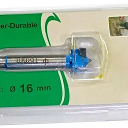 uptodatetools Forstner Drill Bits 16mm, Tungsten Carbide Wood Hole Saw Auger Opener Woodworking Hinge Hole Drilling Boring Bit Cutter image 4