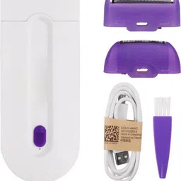 MOBOMART Women's Hair Remover Instant&Pain Free Laser Sensor Light Trimmer 45 min Runtime 2 Length Settings image 2