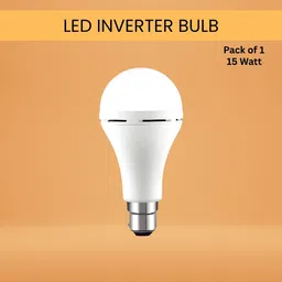 yaroh 15W Rechargeable Emergency Inverter LED Bulb, Upto 4 Hours Battery For HomeX134 4 hrs Bulb Emergency Light-picture-22