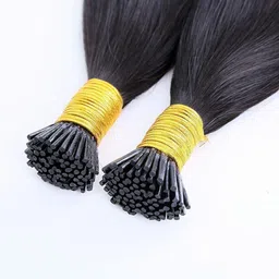 growth Remy I-Tip Permanent Extensions 50 Strands/Pack (50G, 24 inch, Pack of 1) Hair Extension image 3