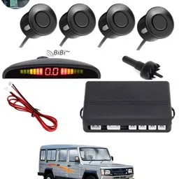 peeps store Universal 4 Black Reverse Parking Sensor-PS25A48 Universal 4 Black Reverse Parking Sensor-PS25A48 Parking Sensor image 1