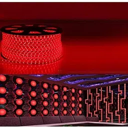 candle 144 LEDs 2 m Red Steady Strip Rice Lights image 5