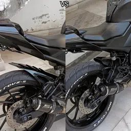 velocity vibes Rear Mud Guard For Yamaha R15 NA image 3