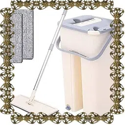 vortex empire Smart clean Flat Mop bucket set Mop Set-picture-16