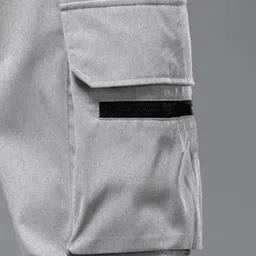 tripr Men Printed Grey Track Pants image 4