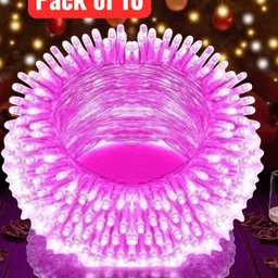 tiny toon 36 LEDs 12 m Pink Steady Bulb Rice Lights image 1