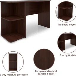 spacex Seoul Multipurpose Study/Office Table Engineered Wood Office Table image 4