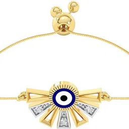 KISNA Real Diamond Jewellery Yellow Gold 18kt Diamond Bracelet-picture-13