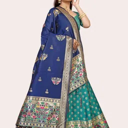 dishwa fashion Self Design Semi Stitched Lehenga Choli image 3
