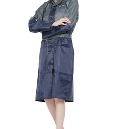 the dry cape Colorblock Women Raincoat image 3