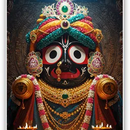 art recall jagannath poster Photographic Paper-picture-24