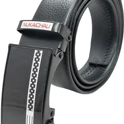 nukaichau Boys & Girls Formal, Casual, Evening, Party Black Artificial Leather, Texas Leatherite Belt-picture-30