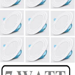 amysty 7 WATT Pack of 9 White Colour Conceal Light Downlight Ceiling Light Recessed Ceiling Light Ceiling Lamp-picture-10