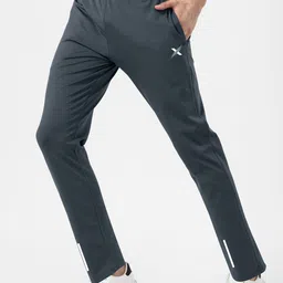 missille Men Solid Grey Track Pants-picture-38