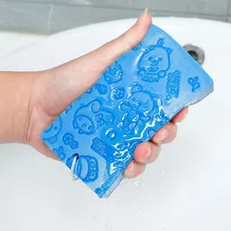 heermex Soft Bath Sponge Scrubber Body Scrub for Bathing Sponge for Body Wash image 5