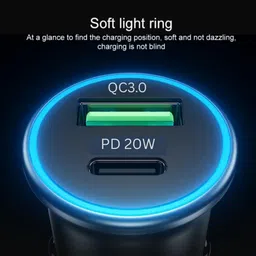 teckle 20 W Qualcomm 3.0 Turbo Car Charger image 2