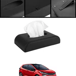 ayw Universal Black D Shape Leatherite Tissue Holder For Car/Home-16 Vehicle Tissue Dispenser-picture-39