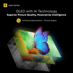 realme techlife 164 cm (65 inch) QLED Ultra HD (4K) Smart Google TV 2025 Edition image 3