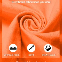 fashion marts Men Printed Cotton Blend Straight Kurta image 4