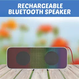 YAROH Shark (PORTABLE BLUETOOTH DESKTOP SPEAKER)Dynamic Thunder Sound With Hi BassH196 20 W Bluetooth Laptop/Desktop Speaker image 1