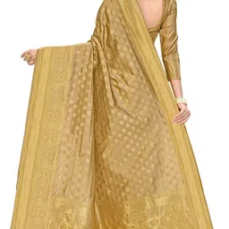 sariya Woven Banarasi Silk Blend Saree image 5