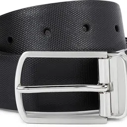 tommy hilfiger Men Formal Brown, Black Genuine Leather Reversible Belt-picture-22