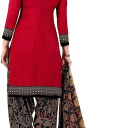 anny deziner Floral Print Kurta, Patiala & Dupatta Set Striped Kurta, Patiala & Dupatta Set image 2
