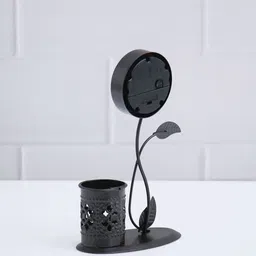 archies Analog Black Clock image 3