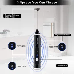 amicikart 50 W Black Hand Blender image 5
