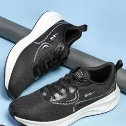 campus SLAKE Men's Sports Shoes | Memory Extra Bounce Insole | Mesh Upper | Lace-Up Running Shoes For Men image 1