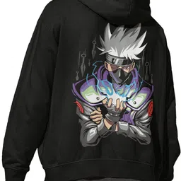 cloroot Men Full Sleeve Printed Hooded Sweatshirt image 2