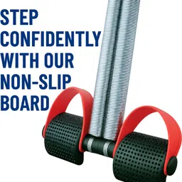 vaaprex DOUBLE STEEL SPRING TUMMY TRIMMER RED COLOR Ab Exerciser For Male/Female Ab Exerciser image 5