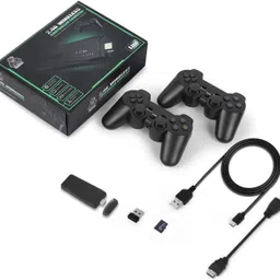 BITWEAVE Retro M8 Game Stick 2.4G Wireless Classic Video Game Portable Pocket Console 64 GB with Super Contra & Many More Games-image-30