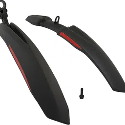 Bicycle Front & Rear Mudguard with Reflective Tape, Clip-on Front & Rear Fender Clip-on Front & Rear Fender-image-68