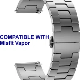 ACM WSM37Y20GY1509 Watch Strap Metal Steel 20mm for Misfit Vapor Smartwatch Grey Smart Watch Strap-image-68