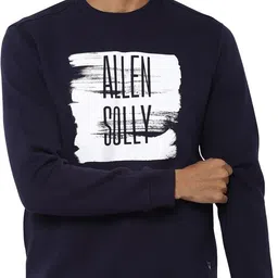 allen solly Men Full Sleeve Graphic Print Sweatshirt image 1