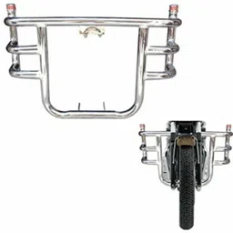 dolshacob LG-18 Customized 3 Bend Bar-Rod Front Airfly Leg Guard Bike Crash Guard Rope image 1