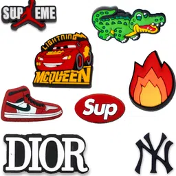 house of common Elite Fashion Shoe Charms Set For Clogs Rubber Shoe Charm-picture-12