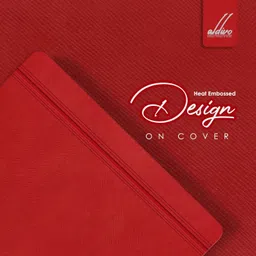 aldivo Texture Leather Cover Executive Journal Notebook Diary with Elastic Lock A5 Diary Ruled 192 Pages image 4