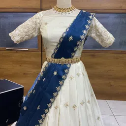 mr y Embroidered Semi Stitched Lehenga Choli image 2