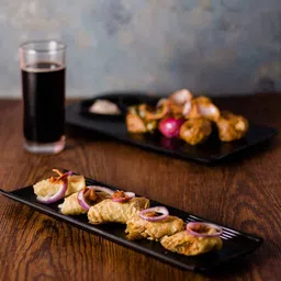smilery 33 X 11 Cm Long Black Melamine Slate Rectangle Platter, Serving Food and Starter Tray image 3