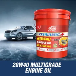 auto pickup Premium_Quality 20L Dynamic+ 20W40 API SF/CD Heavy-Duty Multi-Grade Engine Oil image 5