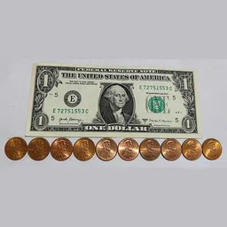 vkcoins AMERICA ONE DOLLAR NOTE WITH 10 COIN 1 CENT LINKEN Modern Coin Collection-picture-19