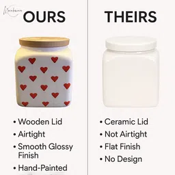 merakiware Ceramic Pickle Jar - 500 ml image 4