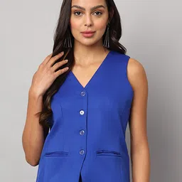 brinns Solid Women Waistcoat-picture-38