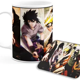 trendoprint Anime With Coaster (Plate) Ceramic Coffee Milk Tea Cup (350ml) Best Gift For Happy Birthday, Anniversary, Friendship Day, Kids, Friends, Brother, Sister, Boys, Girls, Son, Daughter_(MC-11) Ceramic Coffee Mug-picture-10