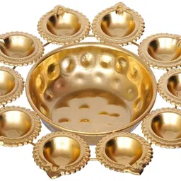 zunishop Iron Table Diya image 1