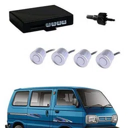 intenzo 4 White Parking Sensors With LED Display Which Increased Safety of Passengers/Car One Alarm Kit-532 Parking Sensor-picture-11