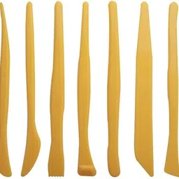 artistery Plastic Crafts Clay Modelling Tool Pottery Carving Tools 7PCS Engraving Set-picture-11