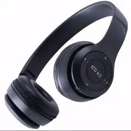 Premium Wireless Headphones with Mic, SD Card, Long Runtime_CB Bluetooth & Wired Headset-image-18